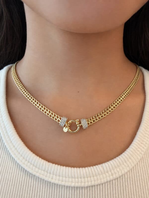 שרשרת שמיניות 5 מ״מ – זהב 14k