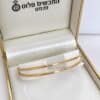 צמיד זהב 14k קשיח 1.7 מ״מ פרופיל עגול